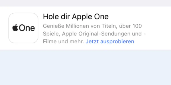 Vier Dienste günstiger: Apple schaltet Medien-Bundle "Apple One" frei