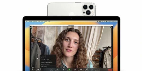 iPhone als Webcam am Mac: Integrationskamera sorgt für Probleme beim Laden des iPhone-Akkus