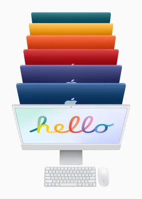 Sieben Farben, M1-Chip, 4,5K Retina Display & frisches Design: Das ist der neue iMac