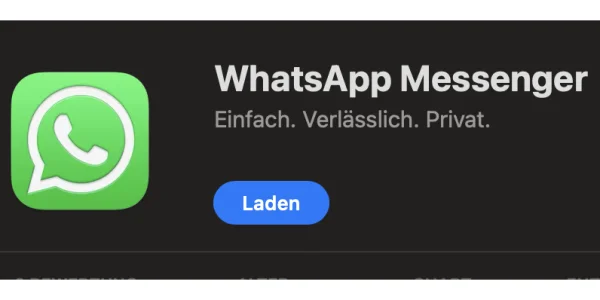 WhatsApp: Für macOS angepasste Version ist jetzt im Mac App Store verfügbar