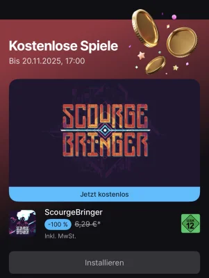 „ScourgeBringer“ für macOS, iOS und Windows kostenlos im Epic Games Store