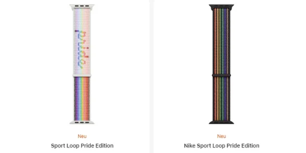 Apple kündigt zwei neue Pride Edition Armbänder für die Apple Watch an