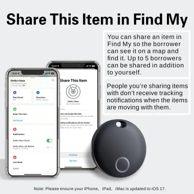 Reyke Smart Tag Pro: Mit "Wo ist?" kompatible Tracker im Viererpack zum Bestpreis bei Amazon