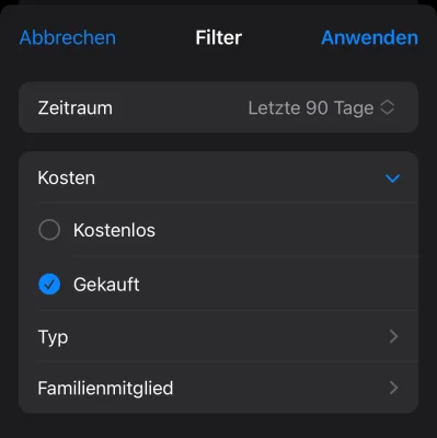 iOS 17.4, iPadOS 17.4 & macOS 14.4: Das ist der neue „Kaufverlauf“ im App Store