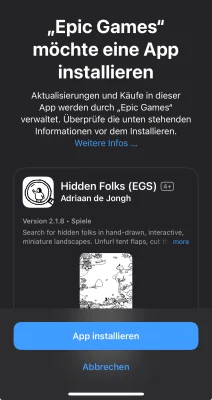 „Hidden Folks“ für iOS & iPadOS kostenlos im Epic Games Store