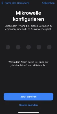 Geräuscherkennung auf dem iPhone und iPad: So fügt man eigene Alarme, Geräte & Klingeln hinzu