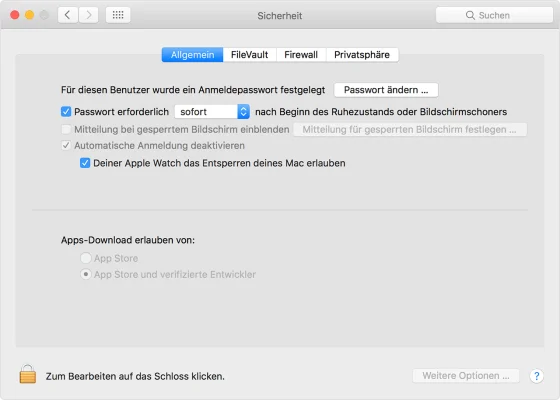 Neue Features geplant: Apple Watch kann am Mac mit macOS 10.15 Touch ID nahezu ersetzen