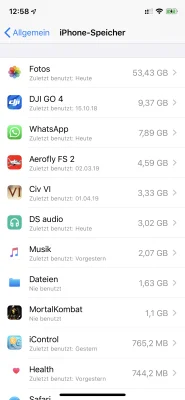 iPhone und iPad - wie finde ich raus, wann ich zuletzt eine App benutzt habe?