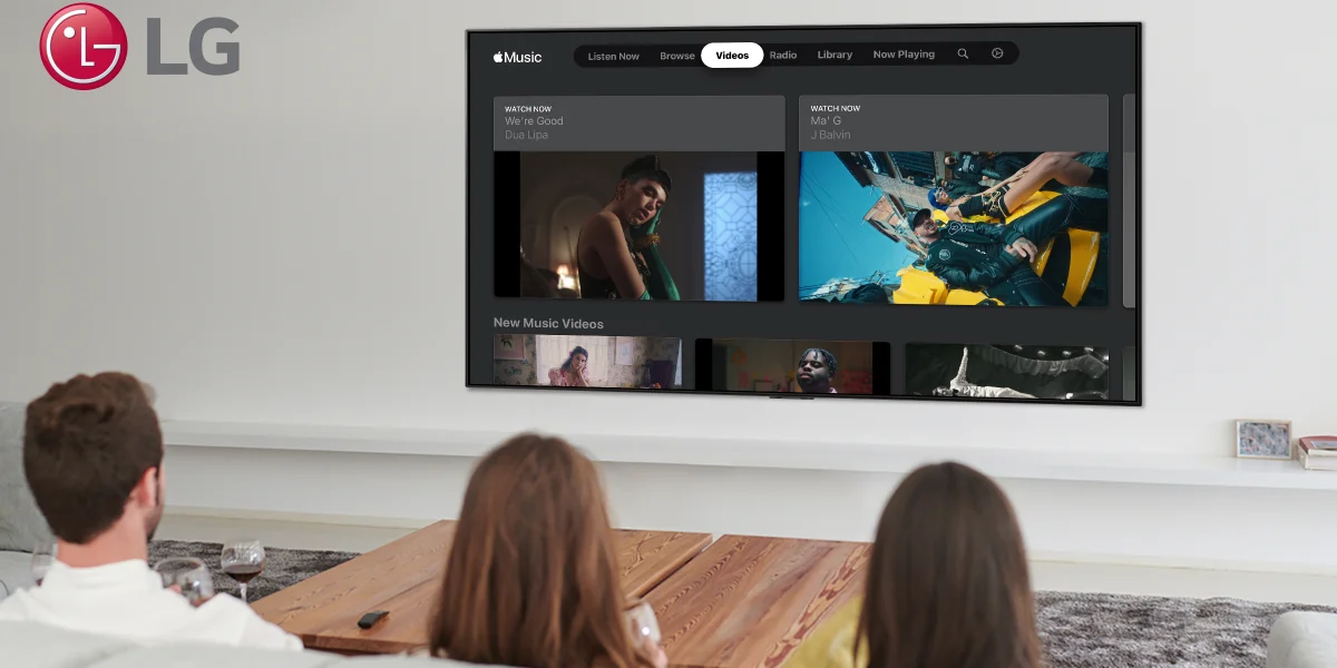 Apple Music: Ab sofort auf LG-Fernsehern zu finden