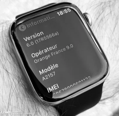 Apple-Mitarbeiter leakt angebliches Bild der Apple Watch Series 5