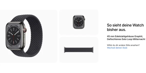 Apple Watch: Neuer Bestellprozess im Online Store
