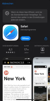 iOS-Praxistipp: Standard-Browser unter iOS 17.4 einstellen