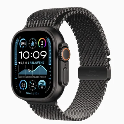 Die Apple Watch Ultra 2 gibt es jetzt auch in Schwarz