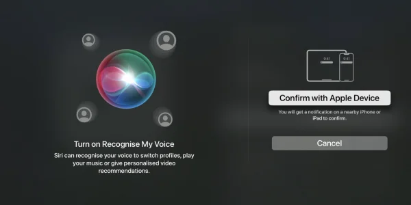 Apple TV: Siri erkennt endlich Stimme des Nutzers