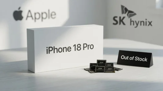 iPhone 18 Pro Verfügbarkeit bedroht durch DRAM-Mangel