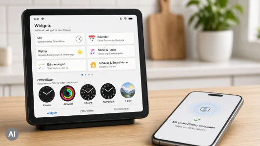 Apple Home Hub Widgets tauchen in macOS-Code auf