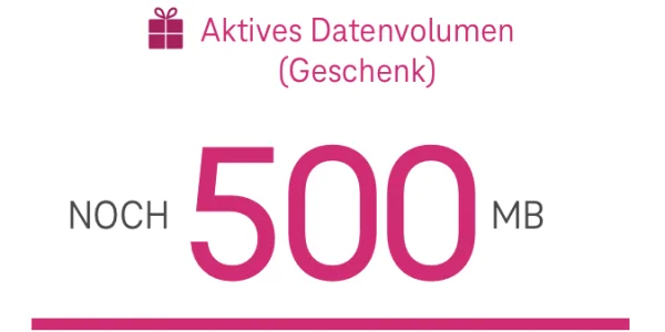 Kostenloses Datenvolumen: Die Telekom verschenkt auch im Mai ein halbes Gigabyte