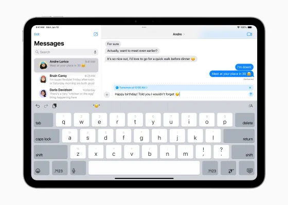 iPadOS 18 mit vielen neuen Funktionen & Taschenrechner-App erscheint im Herbst