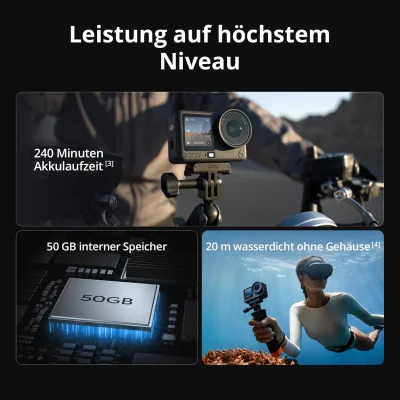 DJI präsentiert die Osmo Action 6: Die neue Referenz für Action-Cams