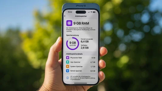 iPhone 18 mit nur 9 GB RAM – reicht das für iOS 27?