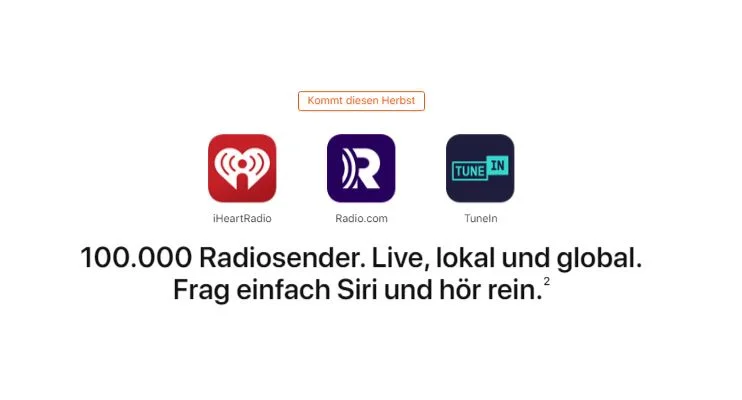 HomePod-Produktseite verrät neue Funktionen des Smartspeakers