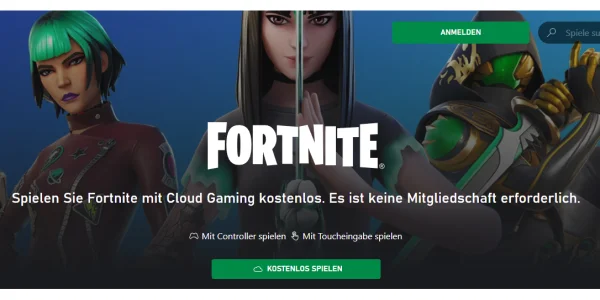 Fortnite kommt via "Xbox Cloud Gaming" zurück auf das iPhone & iPad
