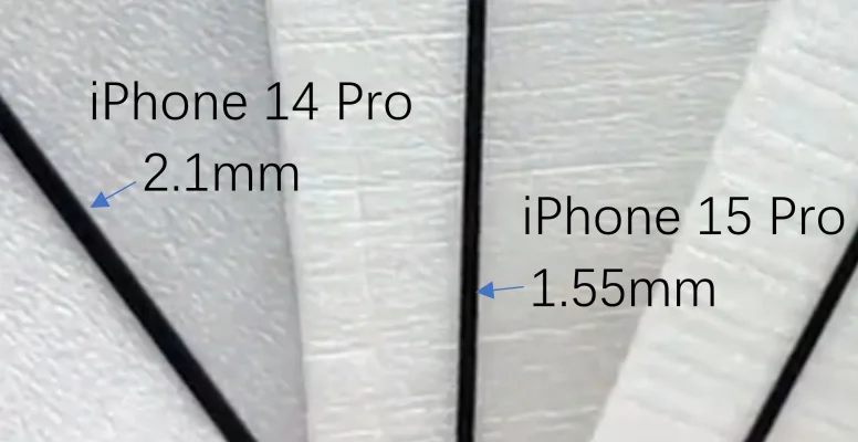 iPhone 15 Pro soll auch extrem dünnen Displayrand erhalten