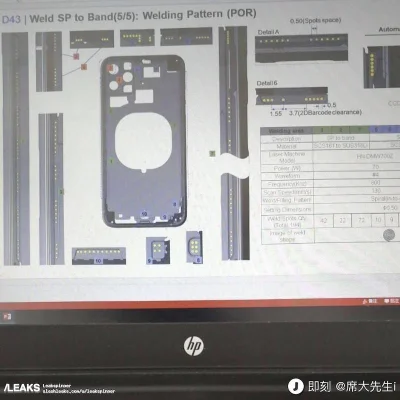 iPhone XI: Bild von vermeintlichem iPhone-Chassis mit Aussparung für Triple-Kamera aufgetaucht