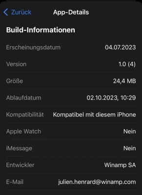 Winamp: Beta für iOS & Android erschienen