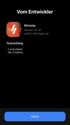 Winamp: Beta für iOS & Android erschienen