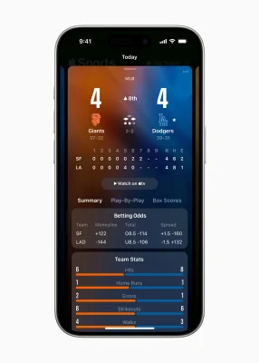 Apple Sports: Apple veröffentlicht kostenlose App für Sportfans