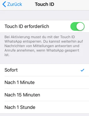 Neues Sicherheitsfeature: WhatsApp unterstützt ab sofort Face ID & Touch ID