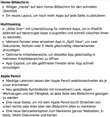 Neues Betriebssystem für das iPad: Apple veröffentlicht iPadOS 13.1