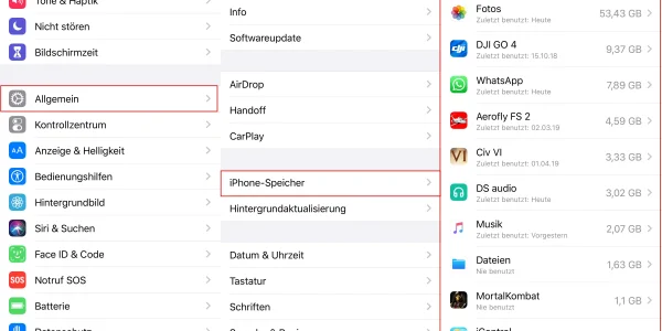 iPhone und iPad - wie finde ich raus, wann ich zuletzt eine App benutzt habe?