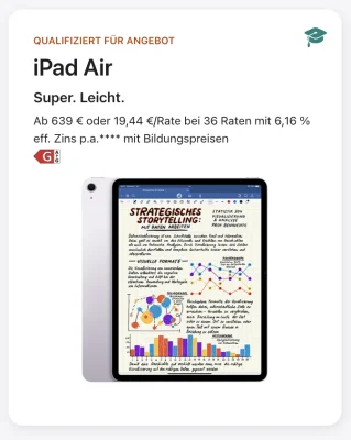 „Back to School“ 2025: Günstige iPads & Macs für Studierende
