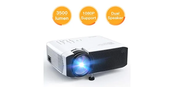 LED Mini Beamer 4500 Lumen 1080p Full HD als Blitzangebot 25% günstiger