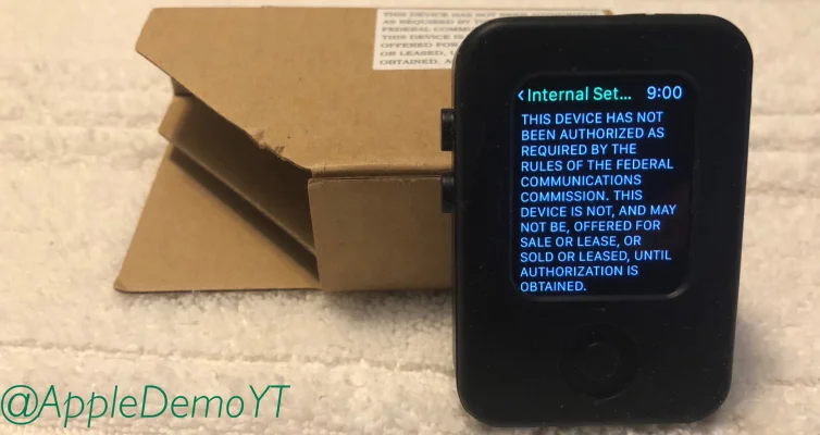 Bilder von einem früheren Apple Watch Prototyp aufgetaucht