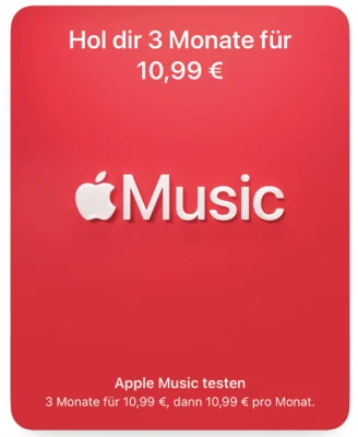 Apple Music: Mehrere vergünstigte Werbeaktionen in der App verfügbar