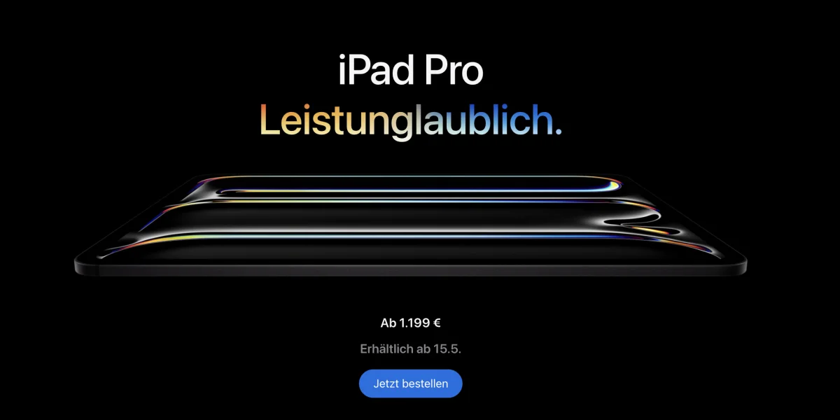 Das iPad Pro soll ultradünne Bildschirmränder erhalten
