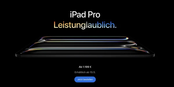Das iPad Pro soll ultradünne Bildschirmränder erhalten