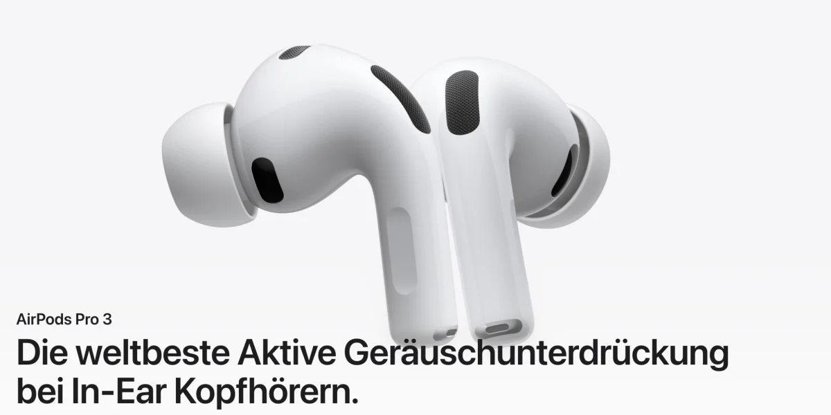 AirPods Pro 3, AirPods Pro 2 & AirPods 4: Apple veröffentlicht neue Firmware
