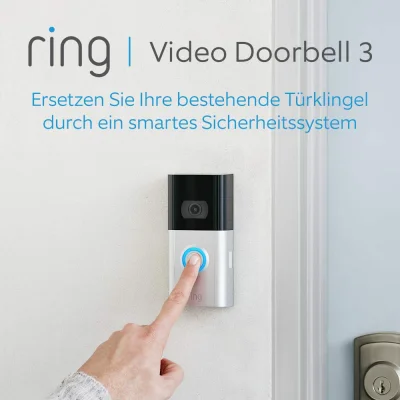 Ring Video Doorbell 3 - neue Videotürklingel von Amazon ist da