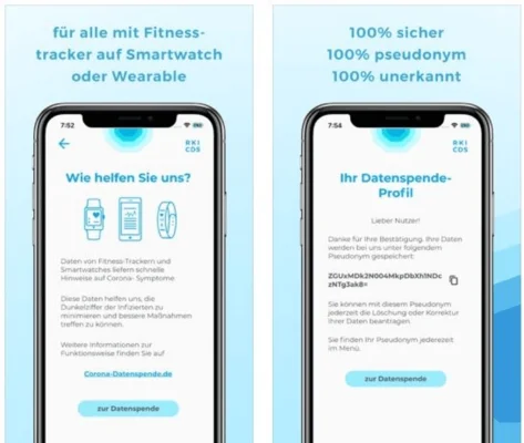 Corona Datenspende: App erfüllt nicht die grundlegenden Anforderungen für Datenschutz & IT-Sicherheit