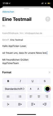 iOS 13 - das sind die Neuigkeiten in der Mail-App
