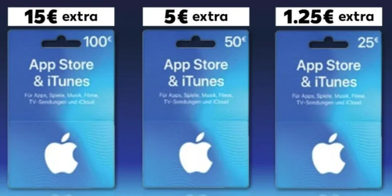 15 Prozent Bonusguthaben für iTunes-Karten ab Donnerstag bei Kaufland