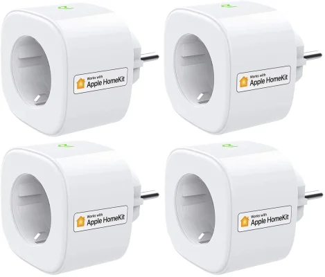 Meross smarte Steckdose mit Apple HomeKit im 4er Pack