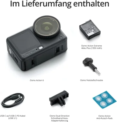 DJI präsentiert die Osmo Action 6: Die neue Referenz für Action-Cams