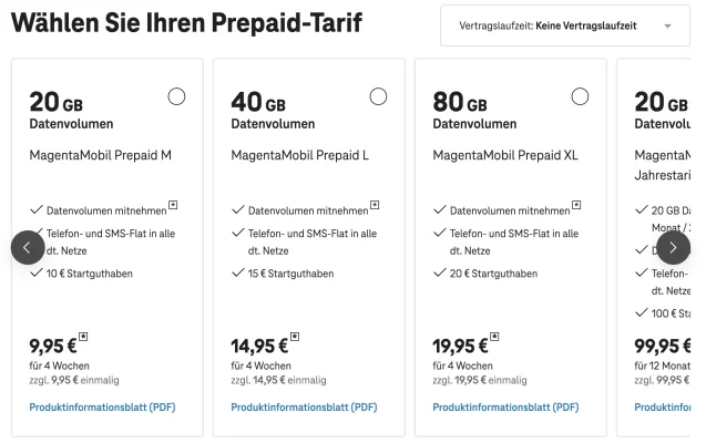 Telekom Prepaid: Mehr Datenvolumen für (fast) alle Tarife im Anmarsch (Update)