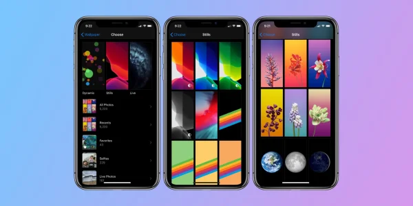 Geleakte Screenshots von iOS 14 deuten auf Überholung des Wallpaper-Features an