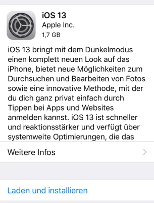 Apple veröffentlicht iOS 13 - nun für alle verfügbar!